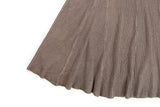 "Uptown" Taupe Knit Skirt