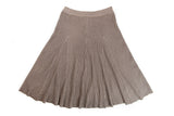 "Uptown" Taupe Knit Skirt