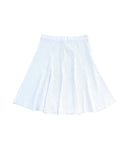 White Knit Skirt For Women